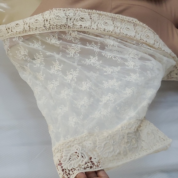 Nightcap by carisa rene lace kimono 85% Cotton, 15% Nylon Size 2 - Picture 6 of 9